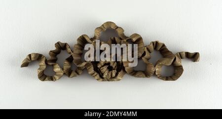 Carving, Ribbon (France), ca. 1750 Stock Photo - Alamy