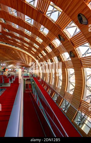 Paris Charles de Gaulle Airport Terminal 2E Stock Photo