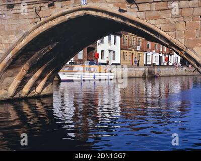 St Ives bridge and quay, Cambridgeshire, England, UK Stock Photo