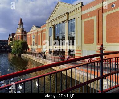 Waterside shopping center centre, Lincoln, Lincolnshire, England, UK Stock Photo