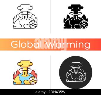 Apocalypse icon Stock Vector