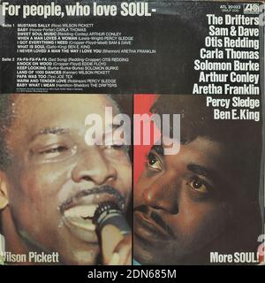 That's Soul - For people who love Soul  - Vintage vinyl album cover Stock Photo