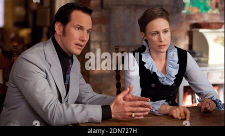 THE CONJURING 2013 Warner Bros. Pictures film with Vera Farmiga and Patrick Wilson Stock Photo