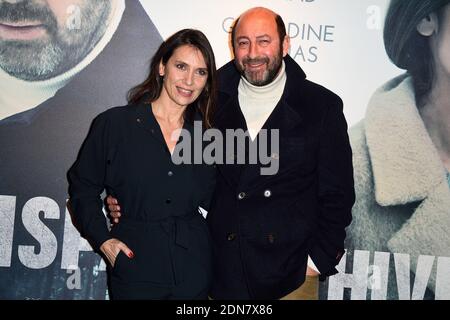 Geraldine Pailhas and Kad Merad attending the premiere of Disparue en Hiver at UGC Cine Cite Bercy in Paris, France on January 20, 2015. Photo by Nicolas Briquet/ABACAPRESS.COM Stock Photo