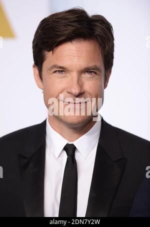 Jason Bateman poses in the press room during the 87th Annual Academy Awards at Loews Hollywood Hotel on February 22, 2015 in Los Angeles, CA, USA. Photo by Lionel Hahn/ABACAPRESS.COM Stock Photo