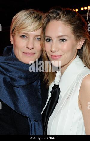 Robin Wright, Dylan Frances Penn attending Jalouse party at l' Arc in Paris, France on January 27, 2015. Photo by Alban Wyters/ABACAPRESS.COM Stock Photo