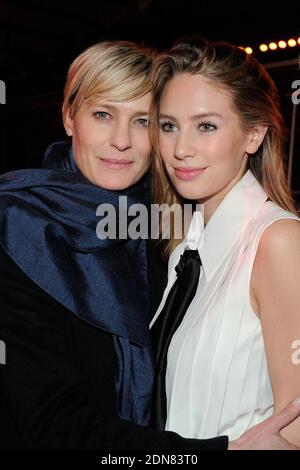 Robin Wright, Dylan Frances Penn attending Jalouse party at l' Arc in Paris, France on January 27, 2015. Photo by Alban Wyters/ABACAPRESS.COM Stock Photo