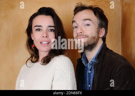 Elodie Bouchez and Jonathan Lambert pose during the 22nd International Fantastic Film Festival (Festival International du Film Fantastique de Gerardmer) in Gerardmer, France on January 31, 2015. Photo by Aurore Marechal/ABACAPRESS.COM Stock Photo
