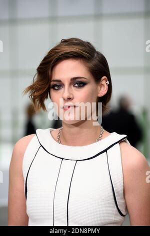 Kristen Stewart attending Chanel Spring-Summer 2015 Haute-Couture collection show held at Le Grand Palais in Paris, France, on January 27, 2015. Photo by Nicolas Briquet/ABACAPRESS.COM Stock Photo