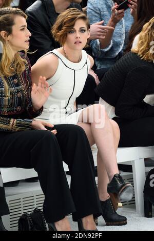 Kristen Stewart attending Chanel Spring-Summer 2015 Haute-Couture collection show held at Le Grand Palais in Paris, France, on January 27, 2015. Photo by Nicolas Briquet/ABACAPRESS.COM Stock Photo