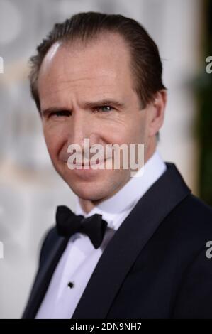 Ralph Fiennes arriving at the 72nd annual Golden Globe Awards held at the Beverly Hilton in Beverly Hills, Los Angeles, CA, USA, January 11, 2015. Photo By Lionel Hahn/ABACAPRESS.COM Stock Photo