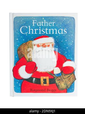 Father Christmas picture book by Raymond Briggs, Greater London, England, United Kingdom Stock Photo