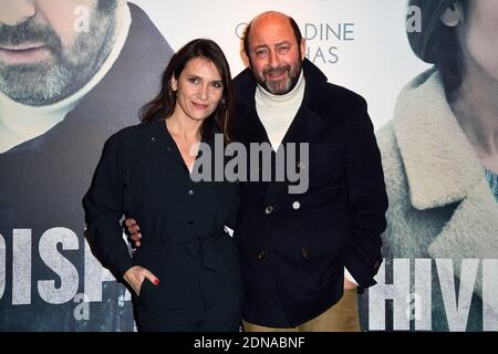 Geraldine Pailhas and Kad Merad attending the premiere of Disparue en Hiver at UGC Cine Cite Bercy in Paris, France on January 20, 2015. Photo by Nicolas Briquet/ABACAPRESS.COM Stock Photo