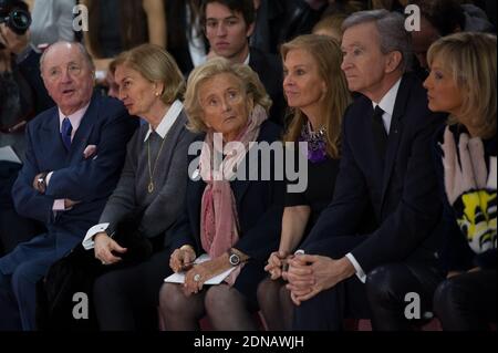 Bernard Arnault and his wife Hélène Arnault arriving in the