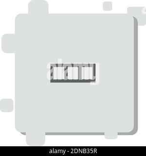 row vector icon modern simple vector illustration Stock Vector
