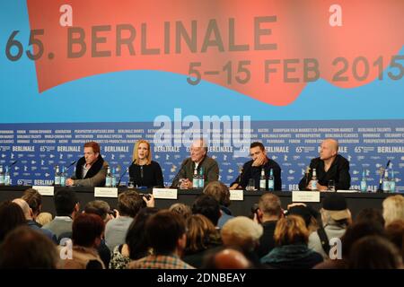 Damian Lewis, Nicole Kidman attending the 'Queen of the Desert' Press Conference during the 65th Berlinale, Berlin International Film Festival, in Berlin, Germany on February 06, 2015. Photo by Aurore Marechal/ABACAPRESS.COM Stock Photo