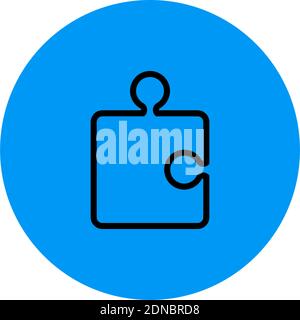 Isolated chip financials digital marketing icon- Vector Stock Vector