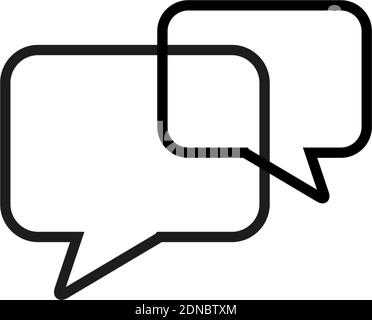 Isolated messages financial draw digital marketing icon- Vector Stock Vector