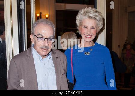 Daniele Gilbert and her husband Patrick Semana attending the 'Gala d'Enfance Majuscule', a charity to fight child abuse, at Salle Gaveau in Paris, France on March 09, 2015. Photo by Audrey Poree/ABACAPRESS.COM Stock Photo