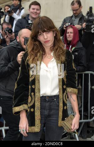 Lou Doillon arrives to the Chanel Fall/Winter 2015-2016 Ready-to-Wear collection show held at Le Grand Palais in Paris, France , on March 10, 2015. Photo by Laurent Zabulon/ABACAPRESS.COM Stock Photo