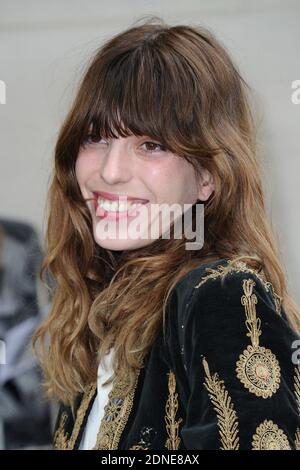 Lou Doillon arrives to the Chanel Fall/Winter 2015-2016 Ready-to-Wear collection show held at the Grand Palais in Paris, France, on March 10, 2015. Photo by Aurore Marechal/ABACAPRESS.COM Stock Photo