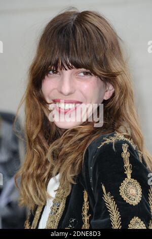 Lou Doillon arrives to the Chanel Fall/Winter 2015-2016 Ready-to-Wear collection show held at the Grand Palais in Paris, France, on March 10, 2015. Photo by Aurore Marechal/ABACAPRESS.COM Stock Photo