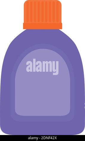 Isolated bottle cleaning products wash icon- Vector Stock Vector