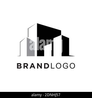 home renovation real estate logo  icon template Stock Vector