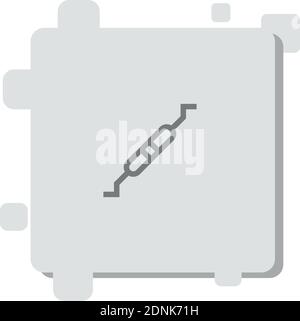 periodontal scaler vector icon modern simple vector illustration Stock Vector