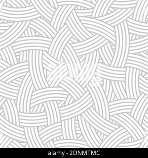 Abstract geometric seamless weave pattern vector background. Stock Vector