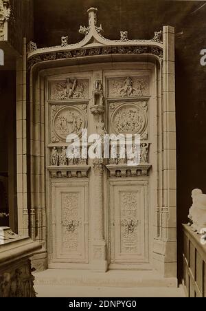 SéraphinMédéric Mieusement, Rouen (St. Maclou), albumin paper, black