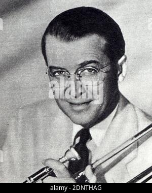 Photograph of James Stewart (1908-1997) from 'The Glenn Miller Story'. Stock Photo