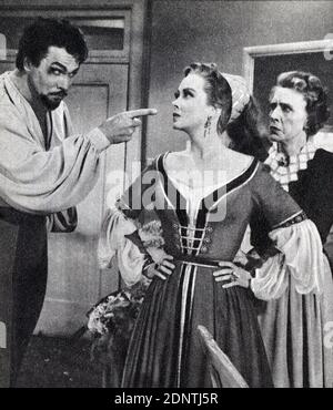 KISS ME KATE, Bob Fosse, Ann Miller, Tommy Rall, Bobby Van, 1953 Stock ...