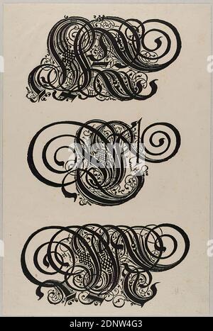 Conrad Bauer, Paulus Franck, Katharina Dietrich, Alphabet (ornamental ...