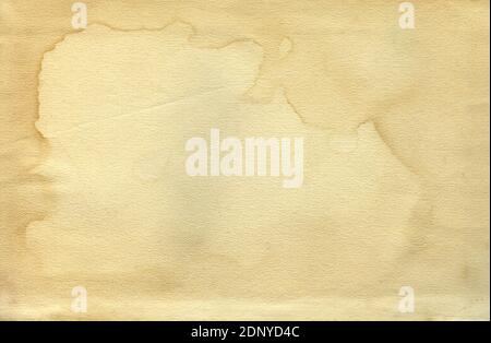 Vintage old worn paper blank background. Closeup Stock Photo