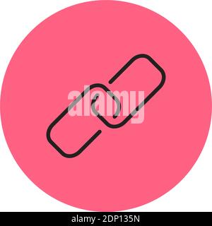 Isolated program computers tecnology online red logo- Vector Stock Vector