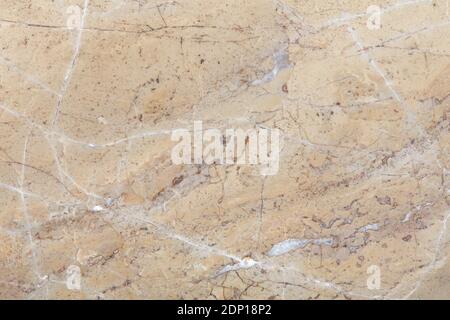 Beige stone texture background with white veins and scratches Stock Photo