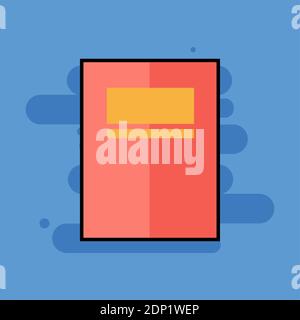 book back to school picture icon - Vector Stock Vector