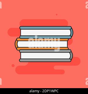 book back to school picture icon - Vector Stock Vector
