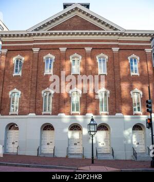 Ford's Theater, Where Lincoln was Shot in 1865, Washington DC, USA. Stock Photo
