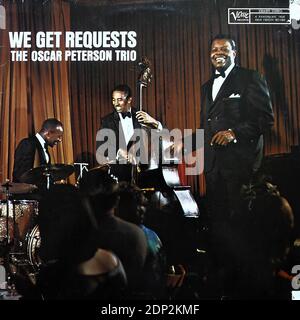 The Oscar Peterson Trio ‎– We Get Requests, Verve Records V