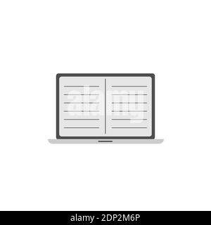 Online education icon Stock Vector