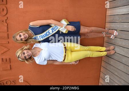 Sylvie Tellier Posing At The Village During French Tennis Open At Roland Garros Arena In Paris France On June 2nd 2015 Photo By Nicolas Briquet Abacapress Com Stock Photo Alamy