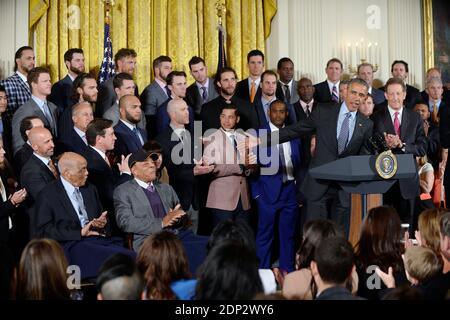 President Obama Honors the World Series Champion San Francisco