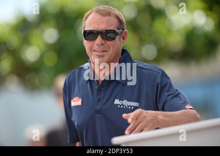 Chad McQueen posing at the photocall for the film 'Steve McQueen: The Man and Le Mans' as part of the 68th Cannes Film Festival in Cannes, France on May 16, 2015. Photo by Lionel Hahn/ABACAPRESS.COM Stock Photo