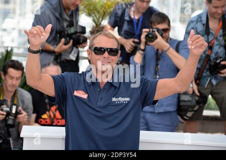 Chad McQueen posing at the photocall for the film Steve McQueen: The Man and Le Mans as part of the 68th Cannes Film Festival in Cannes, France on May 16, 2015. Photo by Nicolas Briquet/ABACAPRESS.COM Stock Photo