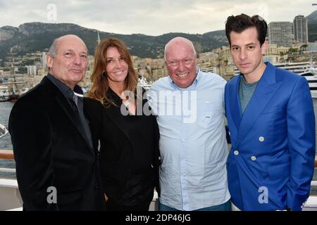 Ron Dennis and his wife CEO of Tag Heuer Jean Claude Biver and