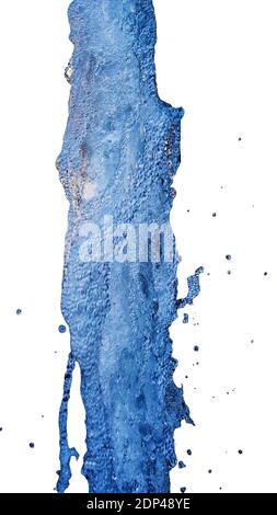 Large drops of water isolated on white background. Clipping path Stock ...