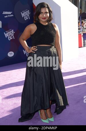 Mindy Kaling attends the Los Angeles premiere of Disney-Pixars Inside Out at the El Capitan Theatre on June 8, 2015 in Los Angeles, CA, USA. Photo by Lionel Hahn/ABACAPRESS.COM Stock Photo