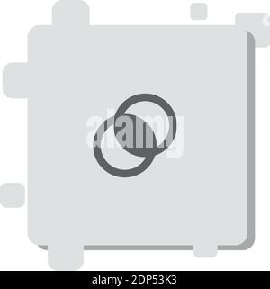 combine vector icon modern simple vector illustration Stock Vector
